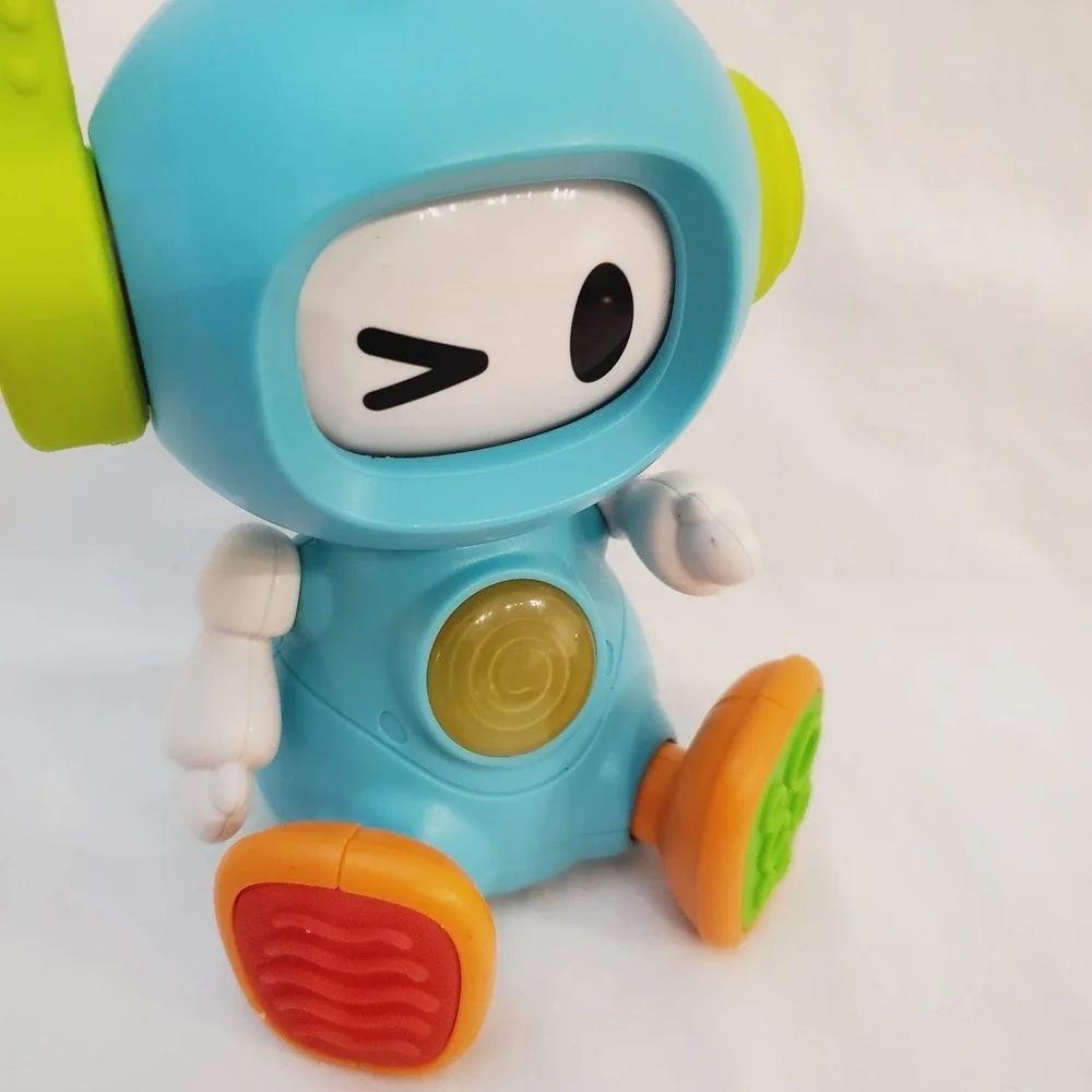 Infantino Senso‎ Discovery Robot Sounds Music Buttons Face Changing Works